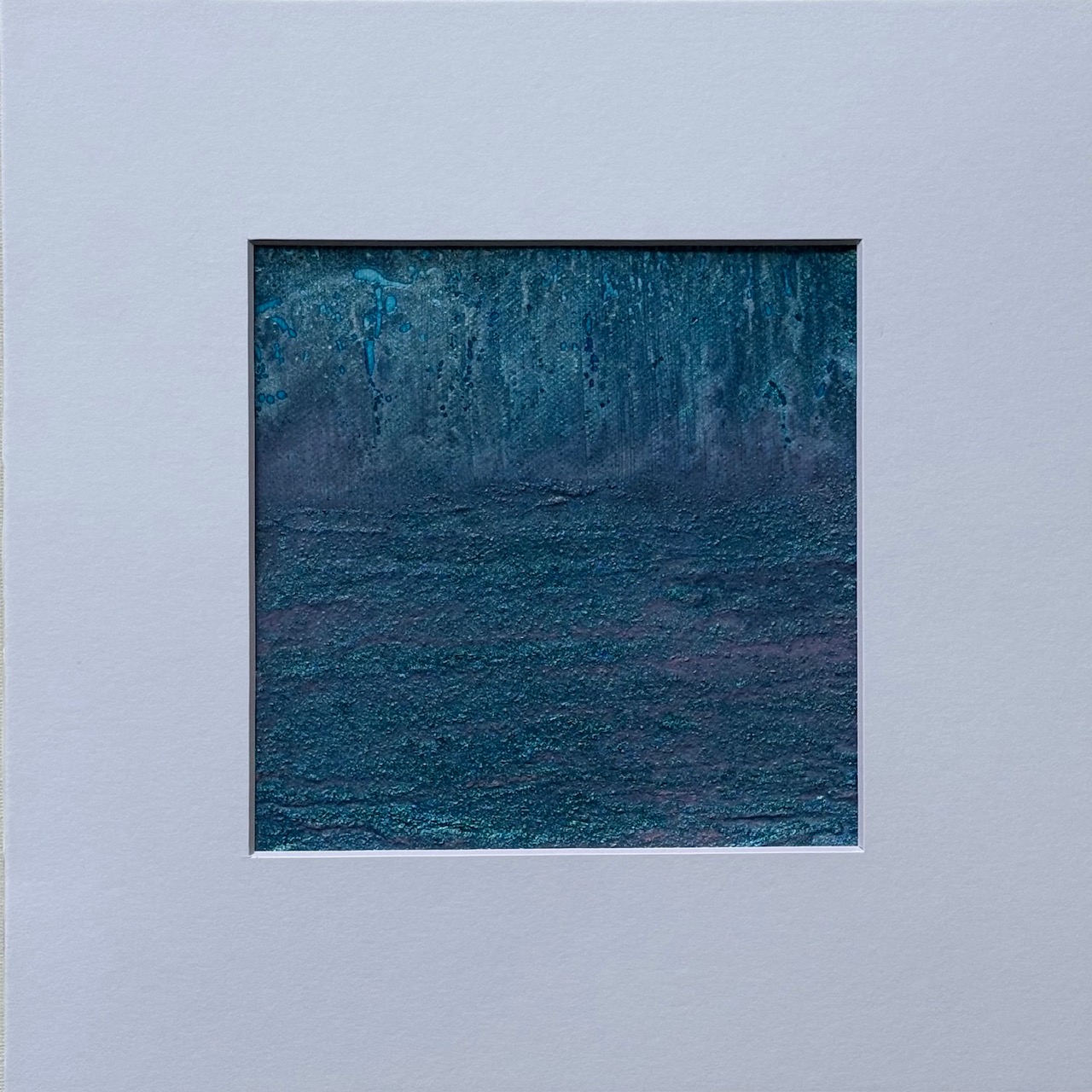 Deep Teal Veil by Danielle Eze