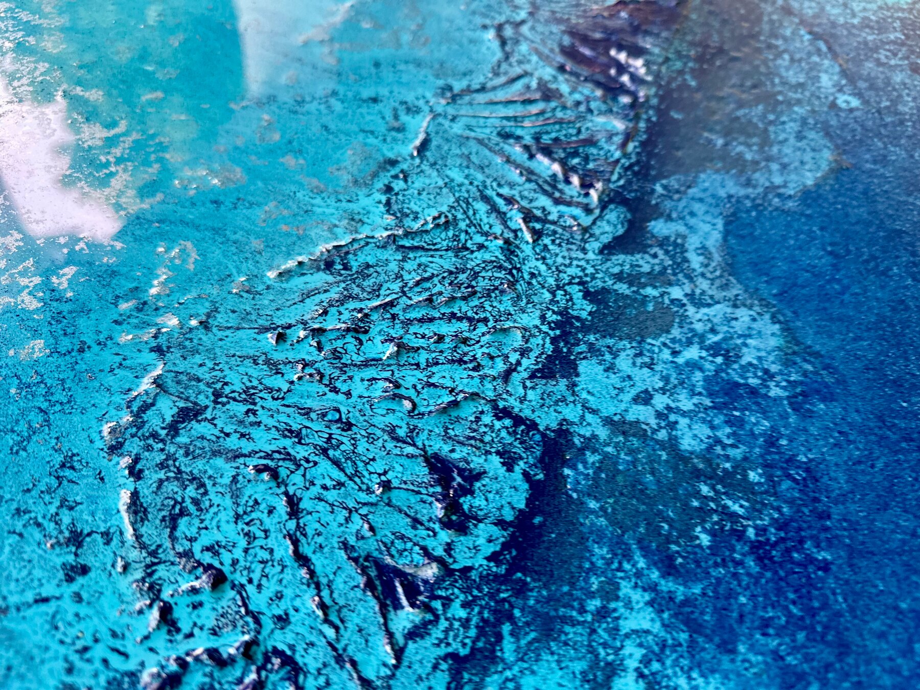 Cyan Crystal — Fine Art Print by Danielle Eze