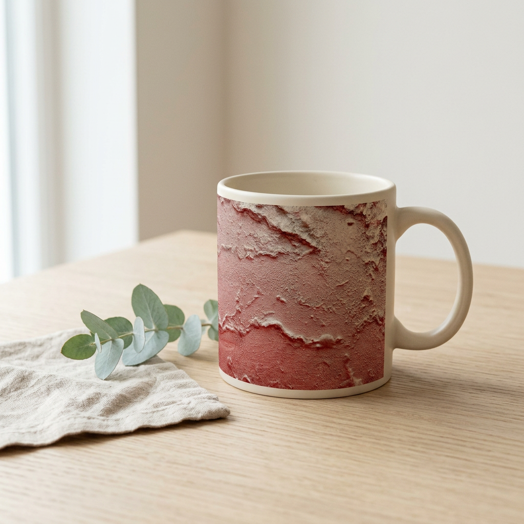 Blush Tide — Ceramic Mug by Danielle Eze
