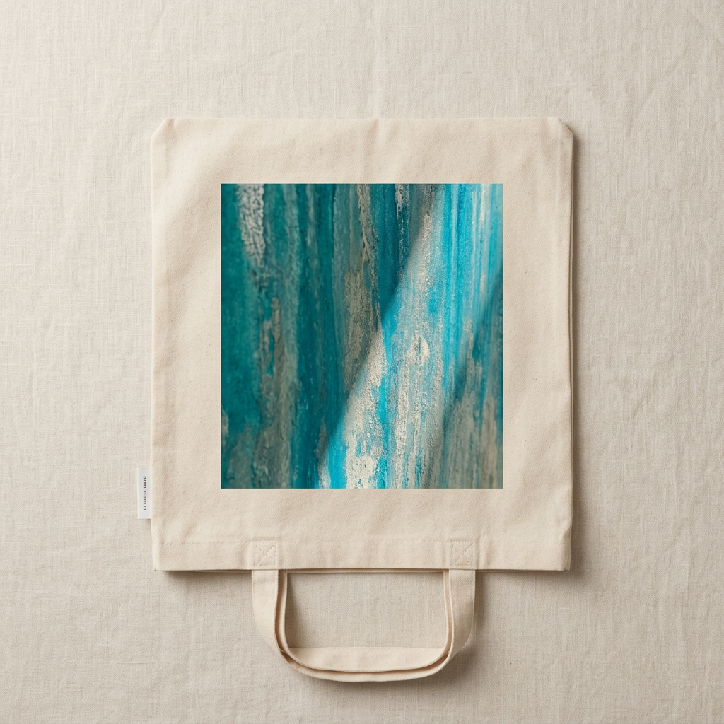 Sea Glass — Linen Tote by Danielle Eze