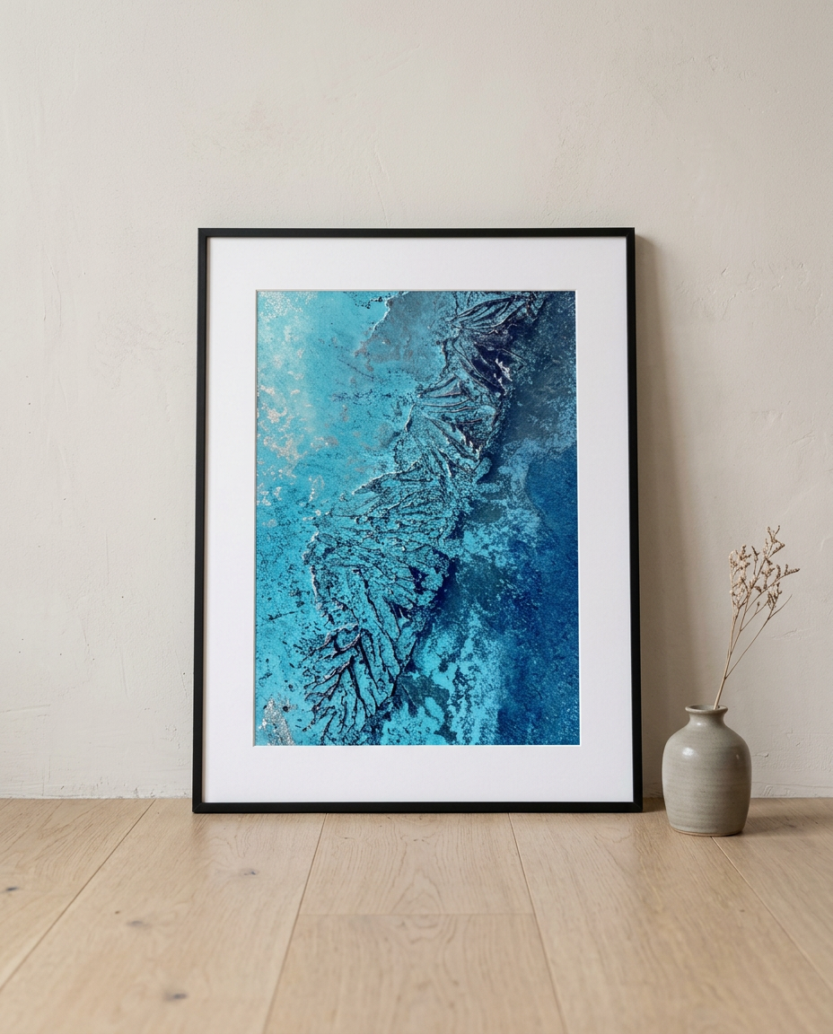 Coral Sunset — Fine Art Print by Danielle Eze